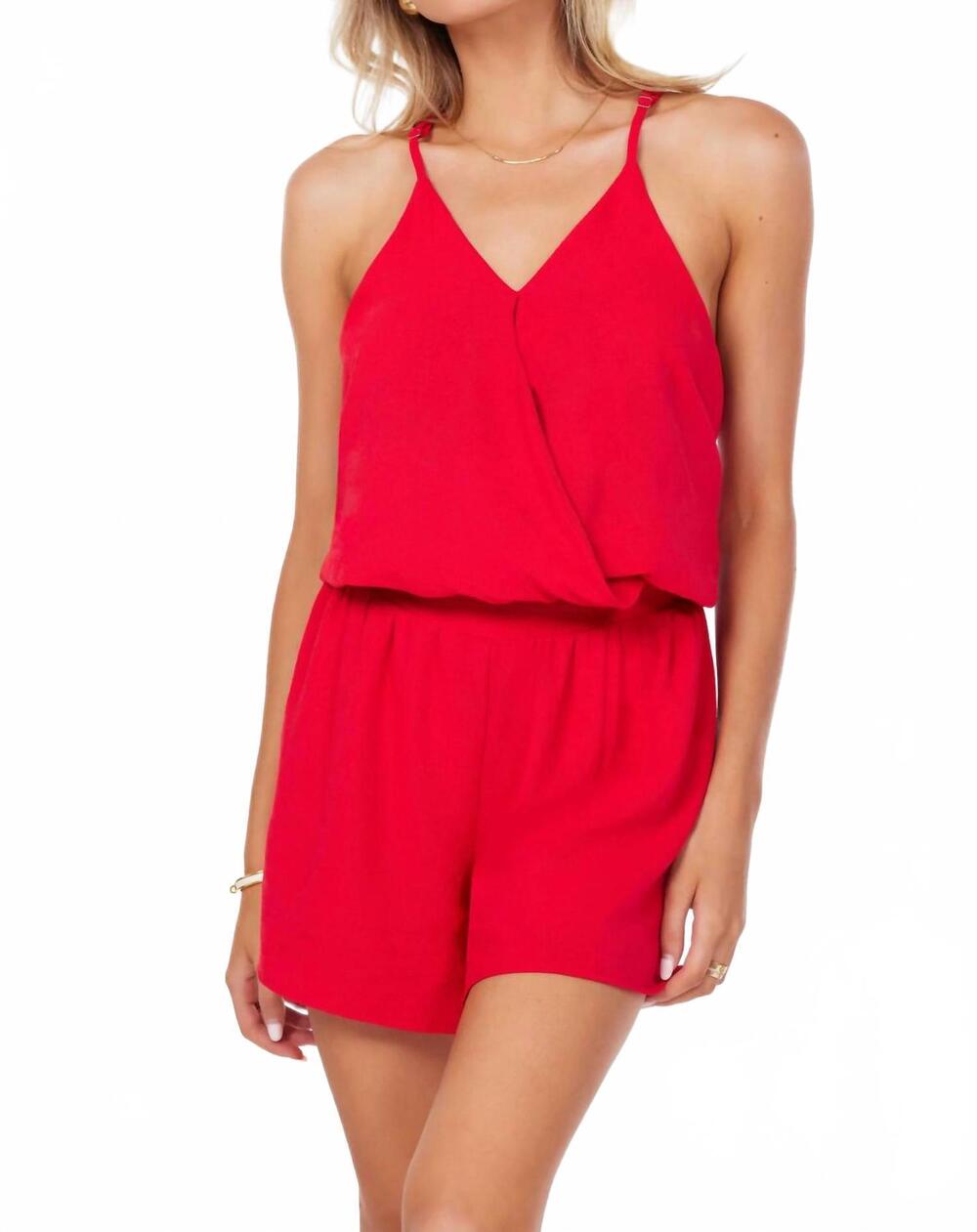 NEW BISHOP + YOUNG free spirit bubble top in cherry